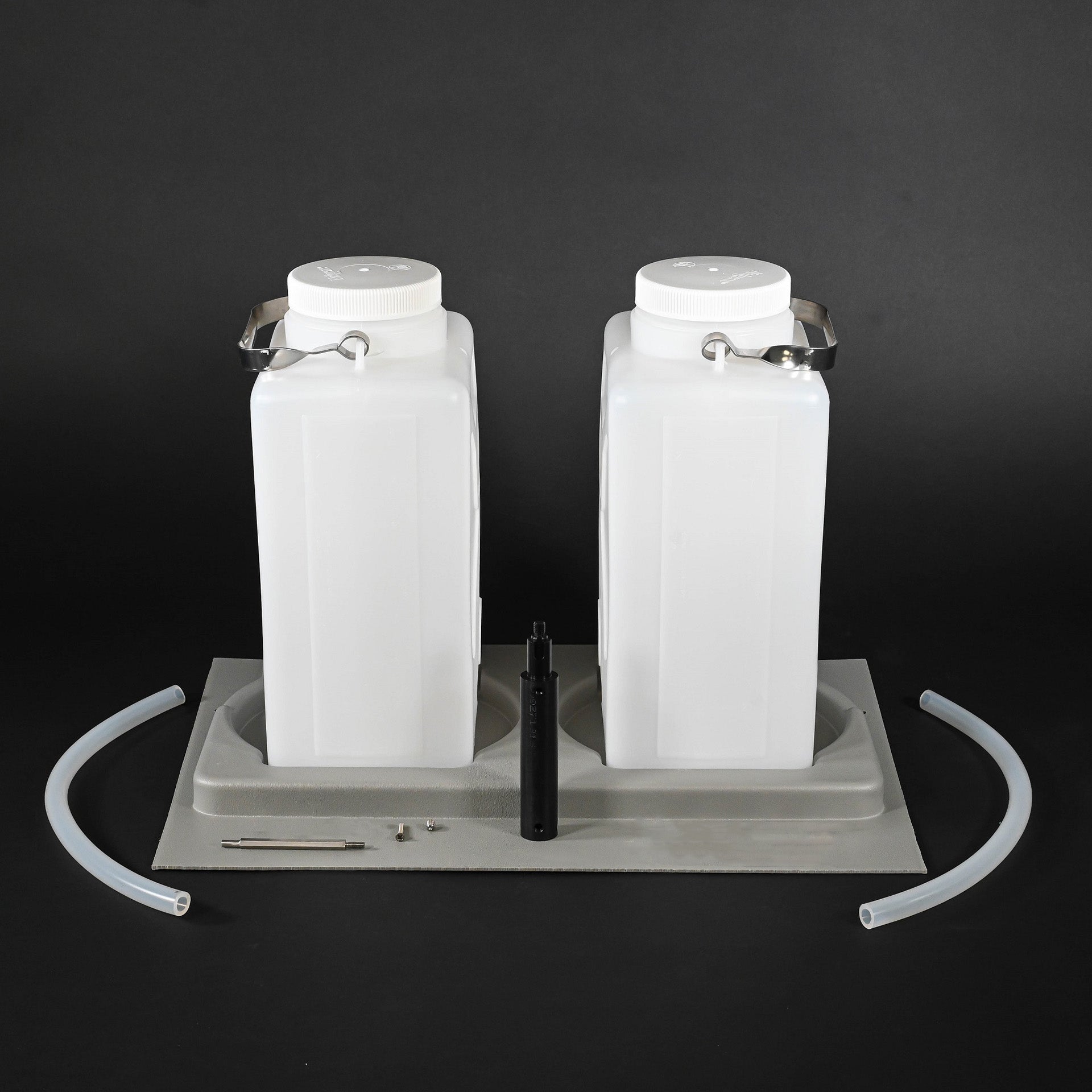 2 Gallon Polyethylene Bottle Set for 6700FR / 6712FR Refrigerated Water Sampler - Perfect for Environmental Monitoring and Laboratory Sample Collection