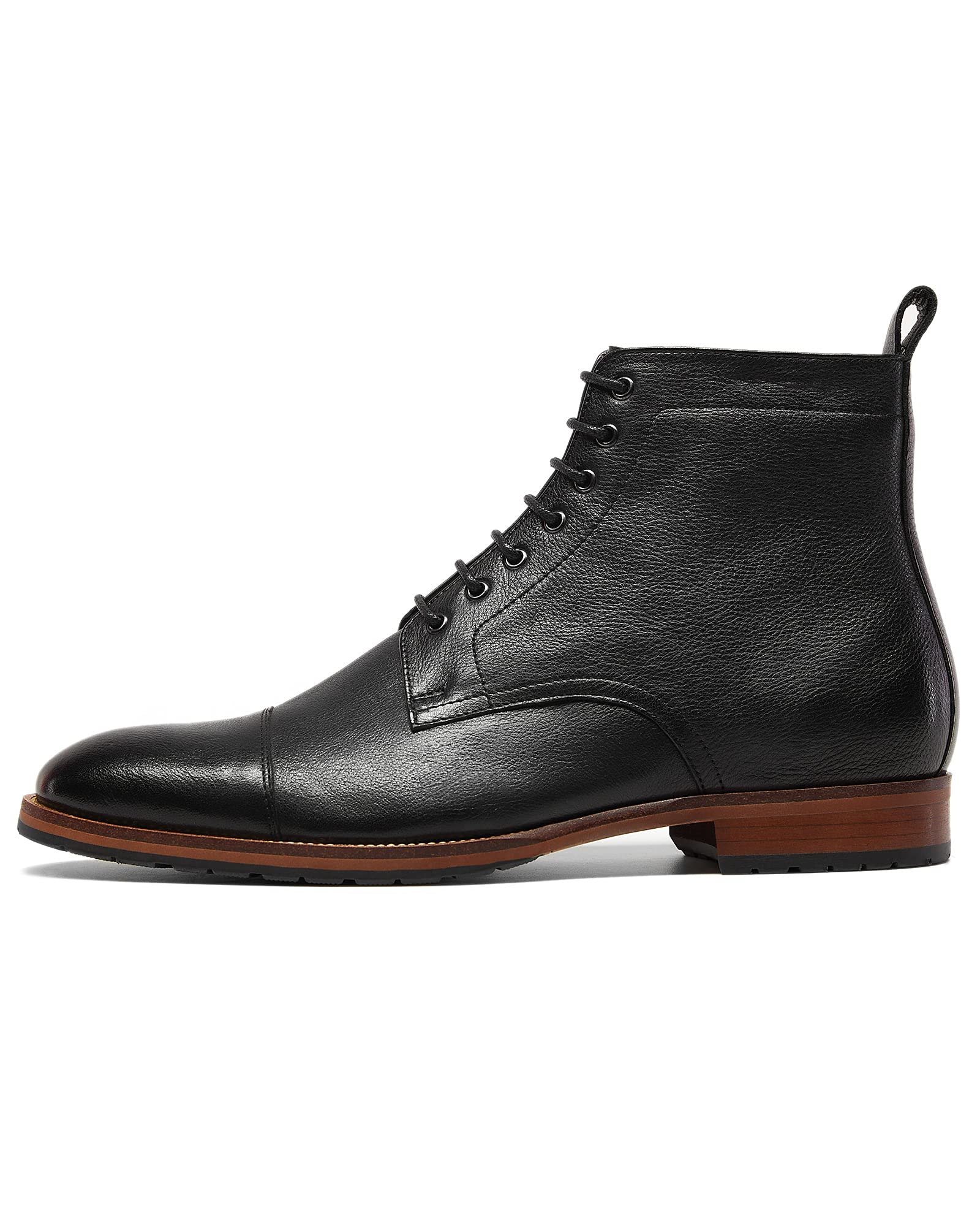 Men's Casual Chukka Boots - Genuine Leather Dress Shoes for Business & Outdoor Wear | Comfortable Ankle Boots for Work, Travel & Everyday Style