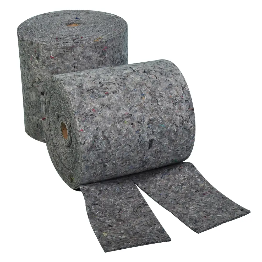 EVO Recycled Absorbent Rolls - Eco-Friendly Spill Control for Industrial & Automotive Use - High Absorbency Oil & Chemical Spill Cleanup