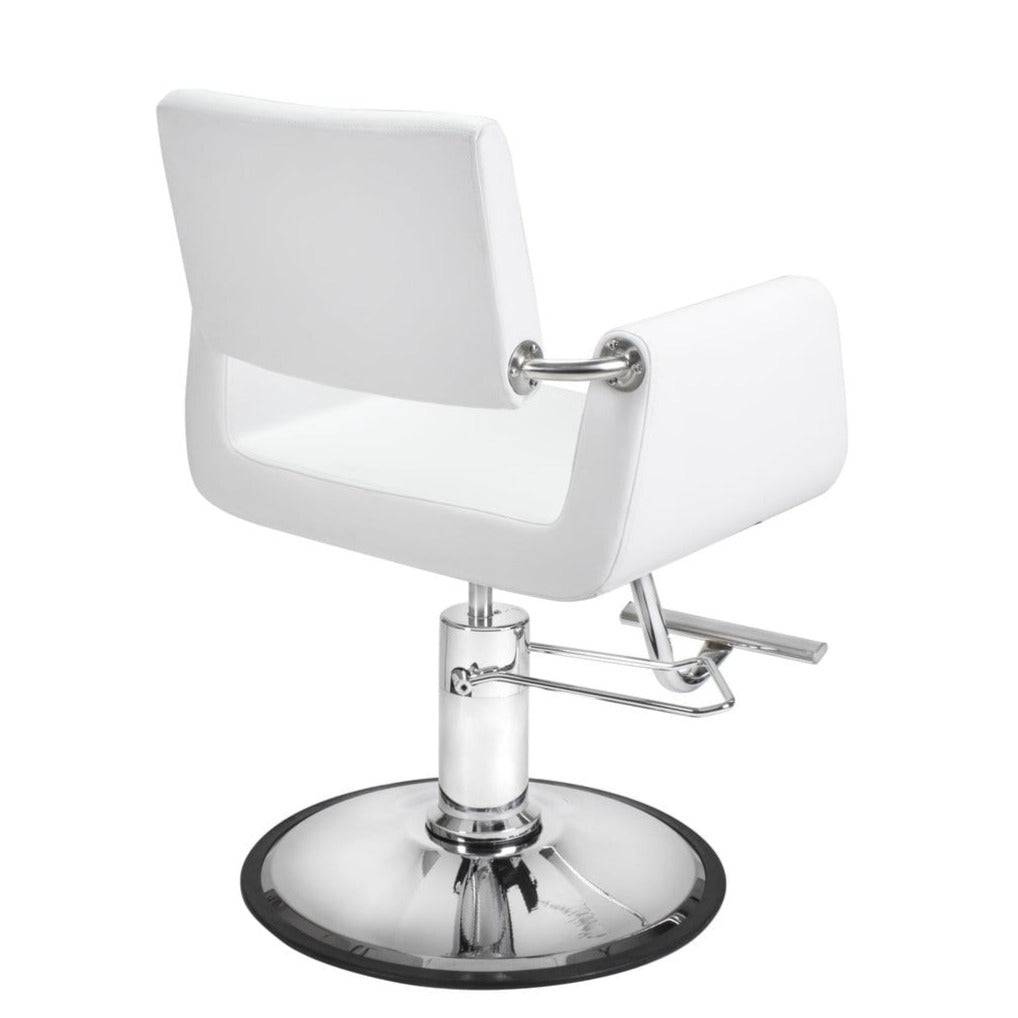Modern Salon Styling Chair - Adjustable Hydraulic Hairdressing Chair with Swivel Base for Barber & Beauty Salon - Perfect for Hair Cutting, Coloring & Styling Services