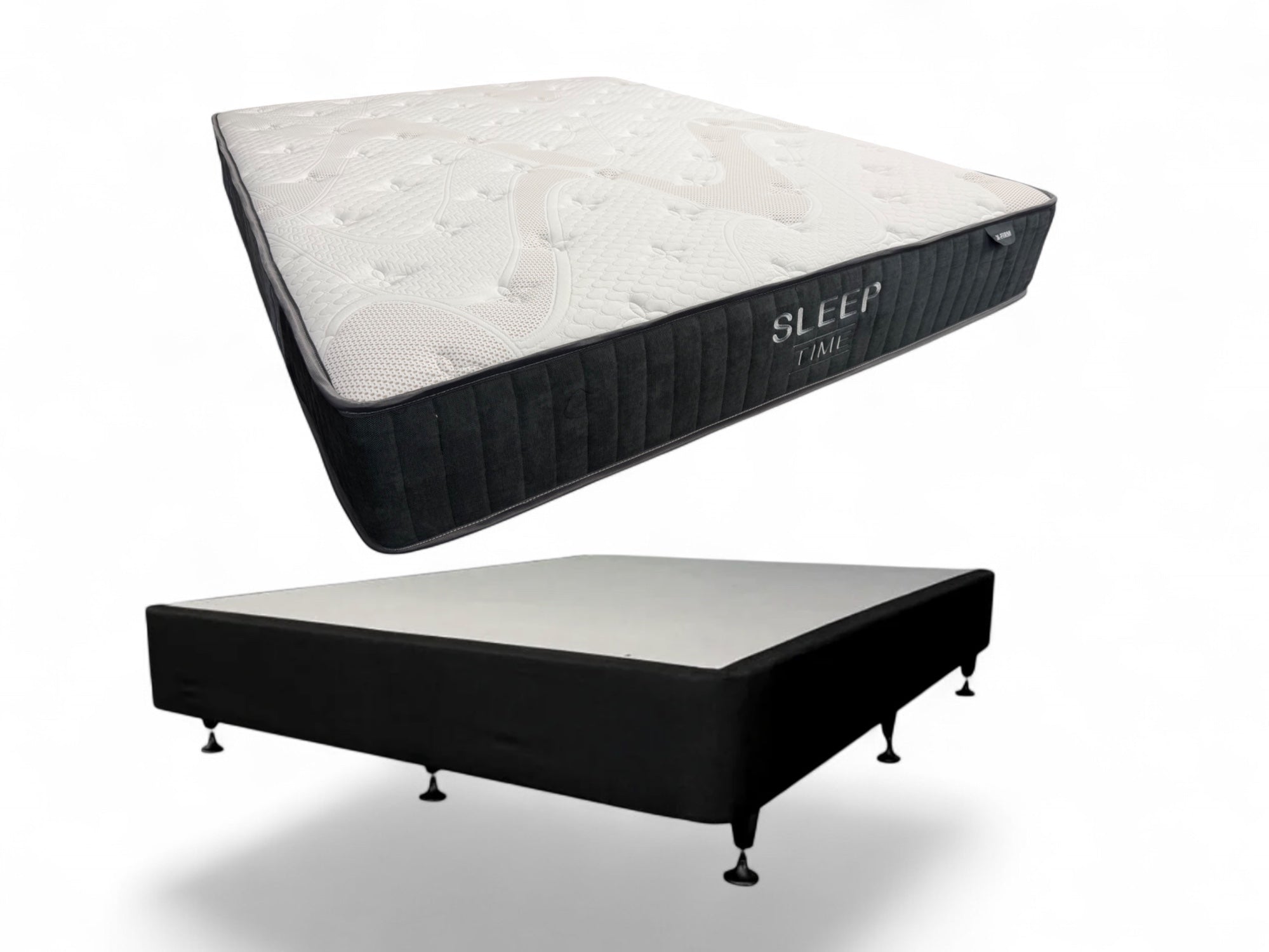 Extra Firm Mattress & Bed Base for Deep Sleep - Ideal for Back Pain Relief and Supportive Comfort in Bedrooms