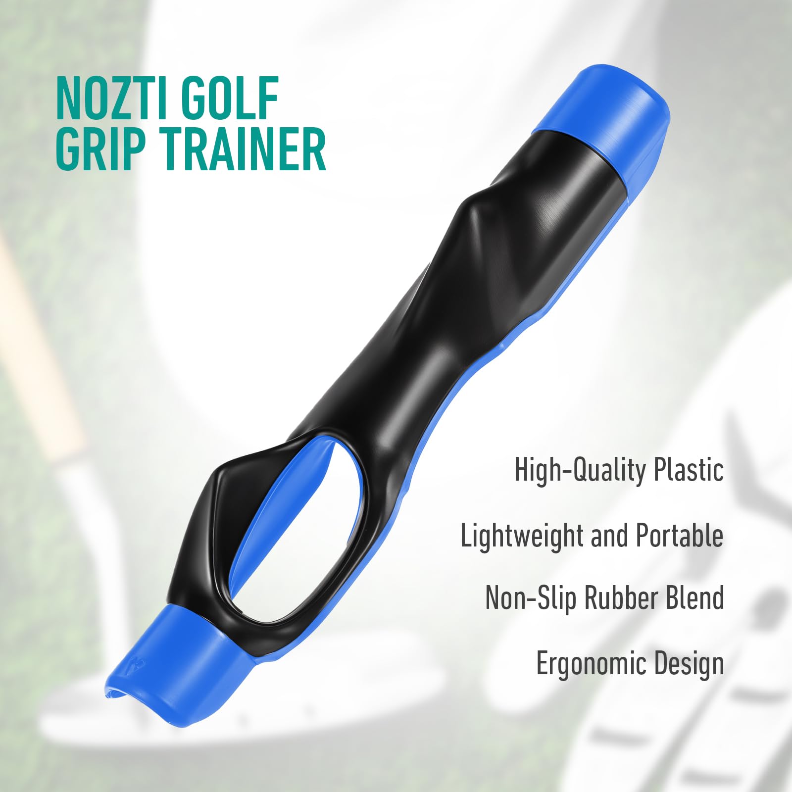 6in Golf Grip Trainer - Right Hand Golf Swing Training Aid for Beginners | Improve Hand Position & Swing Technique | Perfect for Driving Range & Home Practice