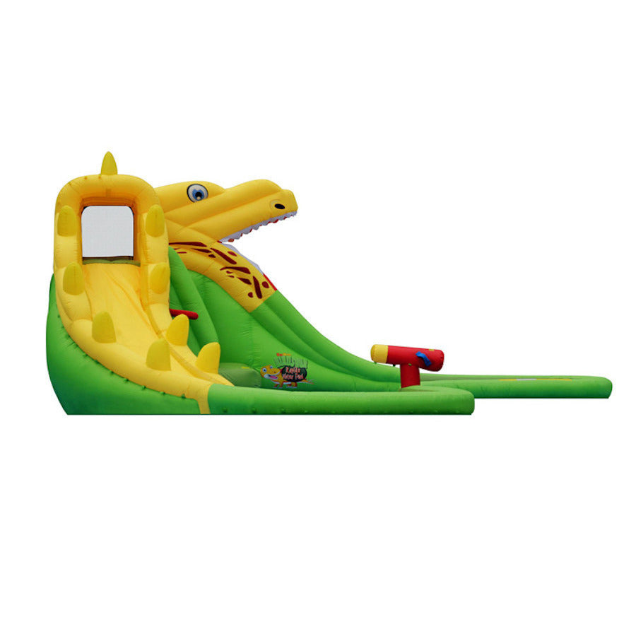 KidWise Dinosaur Rapids Back to Back Water Park - Fun Outdoor Water Play Set for Kids, Perfect for Backyard, Pool Parties & Summer Activities
