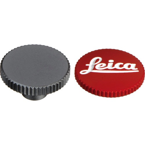 Leica Soft Release Button 12mm Red for M System Cameras - Perfect for Street Photography & Vintage Camera Enthusiasts
