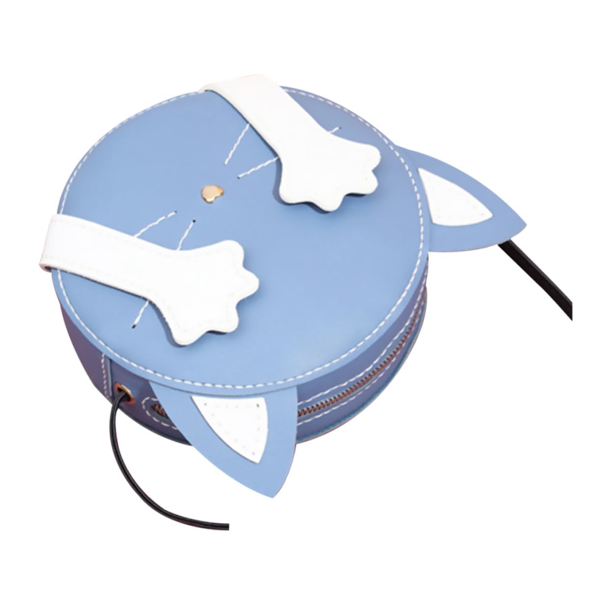 DIY Mini Leather Purse Making Kit for Girls - Small Crossbody Bag, Backpack & Knitting Set with Alloy Accessories | Perfect for School, Crafting & Korean Style Fashion