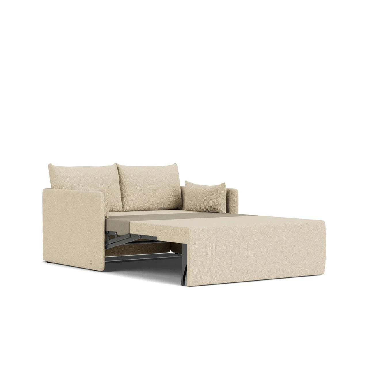 Convertible Offset Sofa Bed with Storage - Modern Sleeper Sofa for Small Spaces - Perfect for Apartments, Guest Rooms & Home Offices