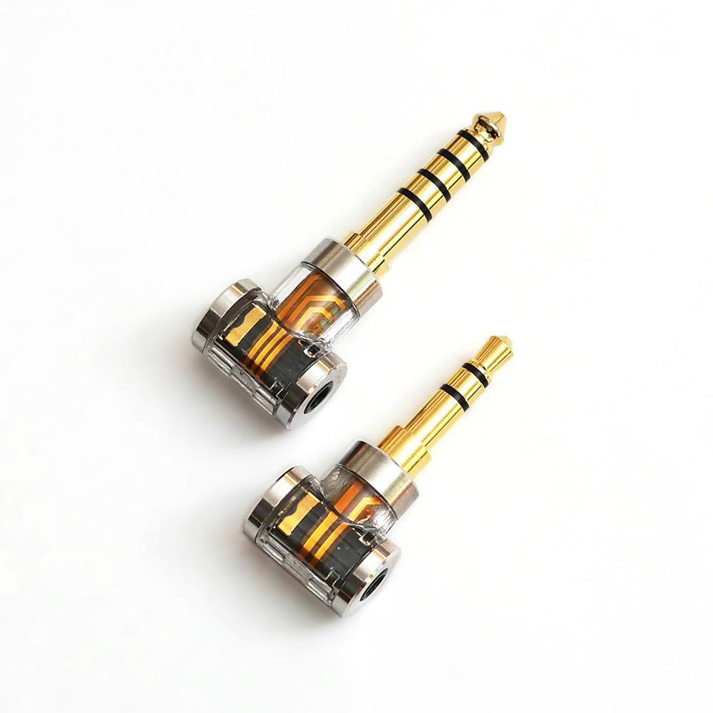 DD ddHiFi DJ44A 2.5mm Female to 4.4mm Male Balanced Audio Adapter - Perfect for HiFi Headphones, DACs, and Portable Music Players