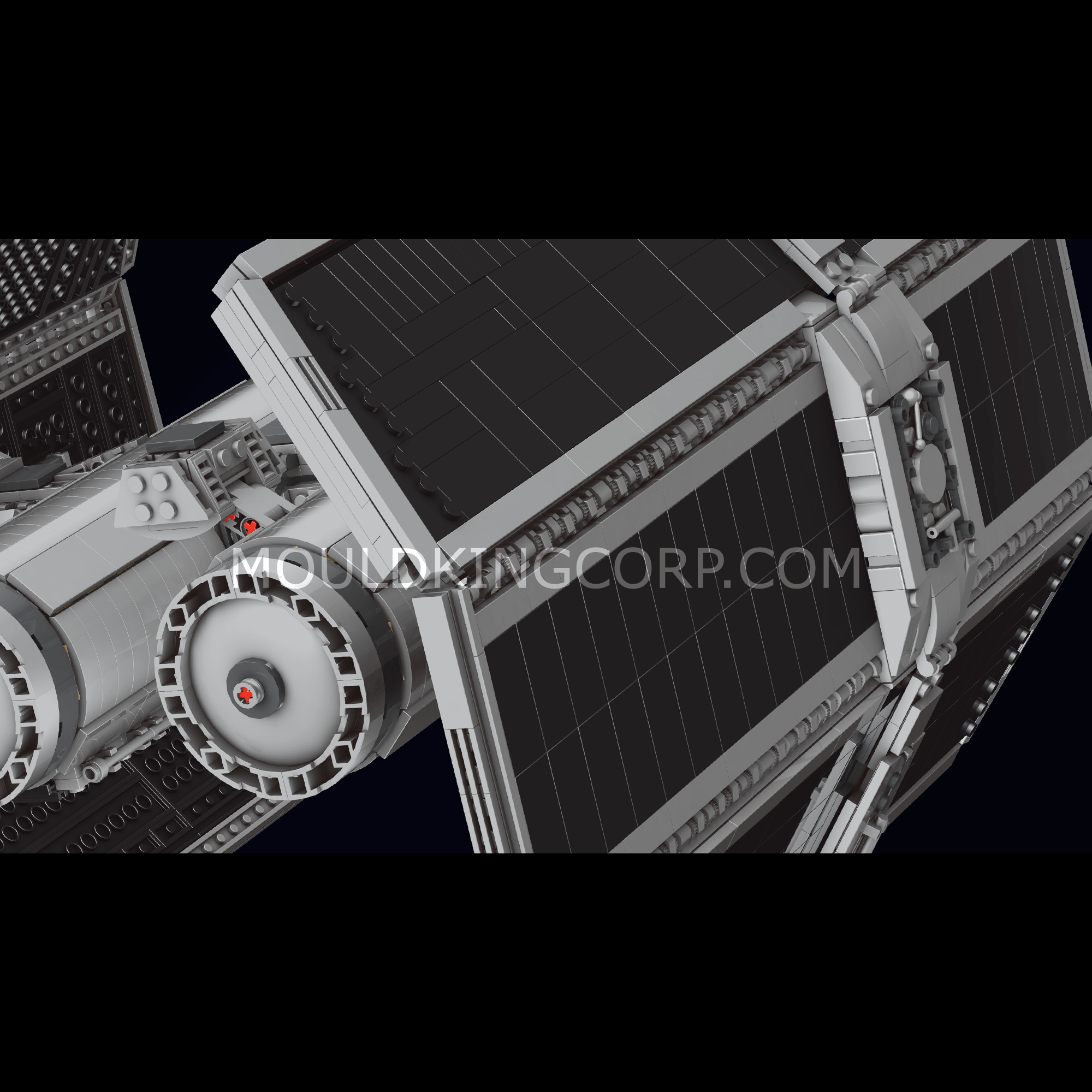 MOULD KING 21048 Twin Ion Engine Fighter Model Building Set - 3,616 Pieces STEM Toy for Adults & Kids | Perfect for Space Enthusiasts, Collectors & Creative Play