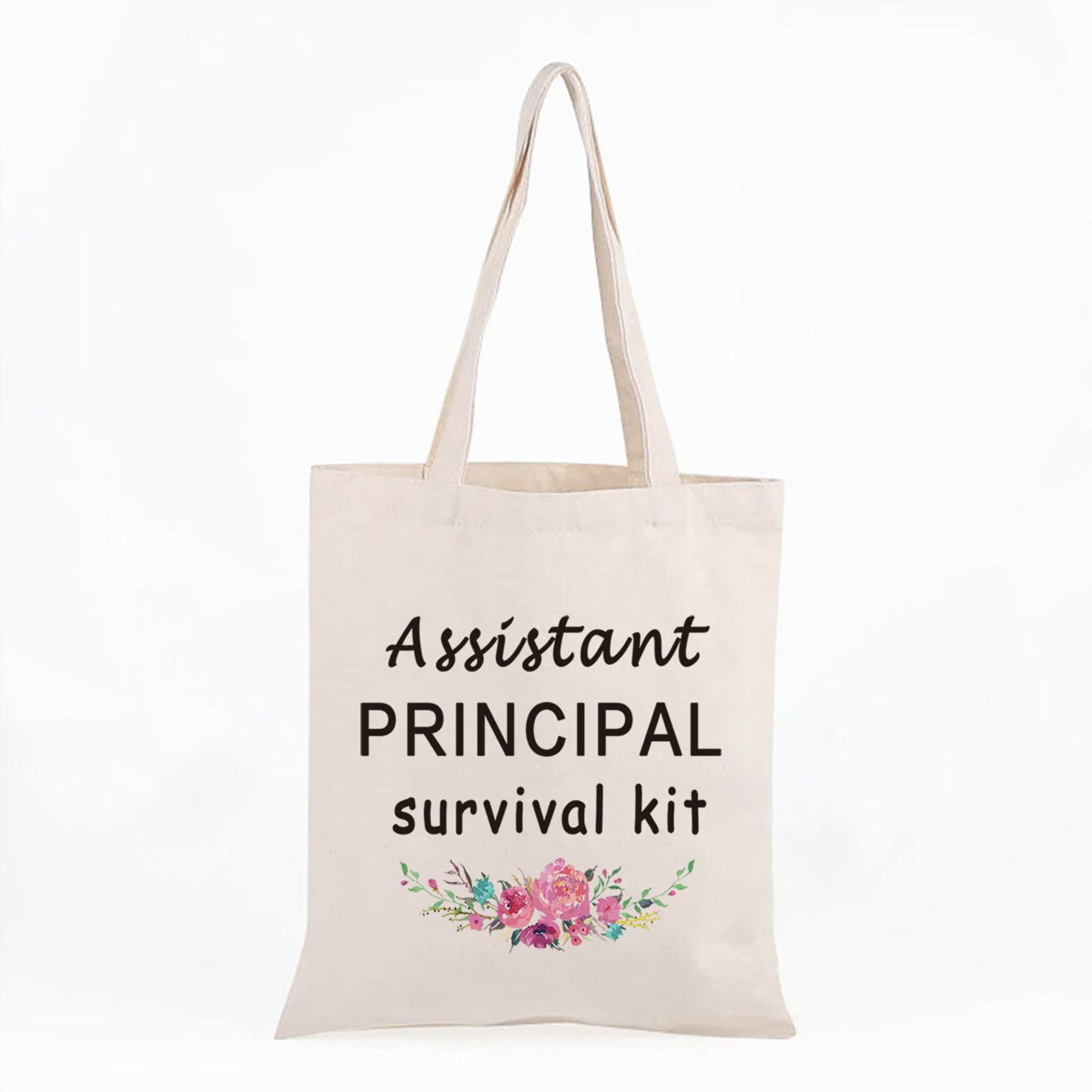 Funny Assistant Principal Survival Kit Zipper Pouch - Cute Makeup Bag for School Administrators - Perfect Gift for Teacher Appreciation, Back to School & Office Essentials