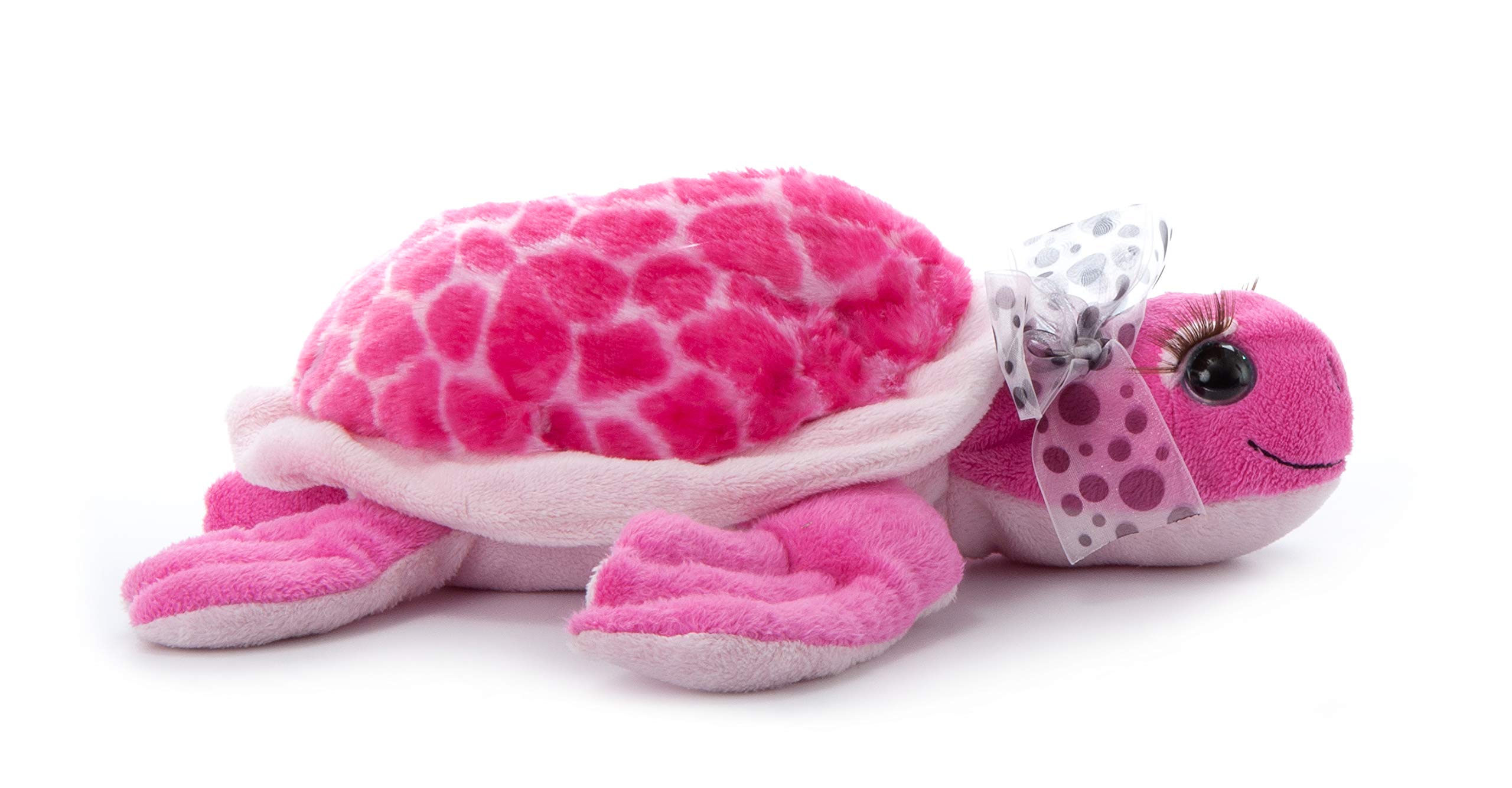 **Pink Sea Turtle Stuffed Animal - 12