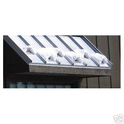 Clear Plastic Snow Guards for Metal Roofing - SnoBlox Deuce (25-Piece Pack) - Prevent Ice Dams & Protect Your Roof in Winter