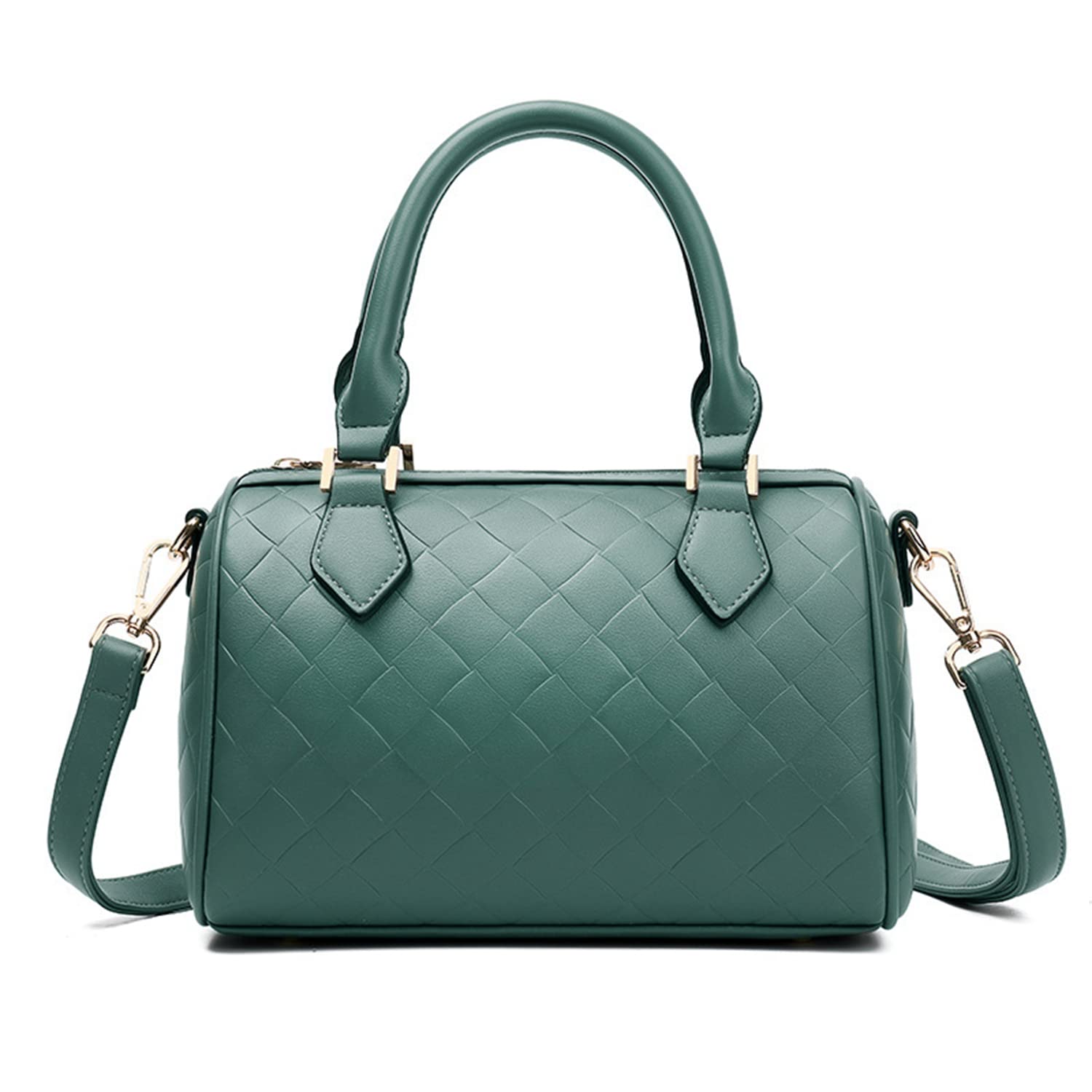 Stylish Women's Leather Tote Bag - Top Handle Shoulder Bag & Crossbody Purse - Spacious Boston Handbag for Work, Travel & Everyday Use
