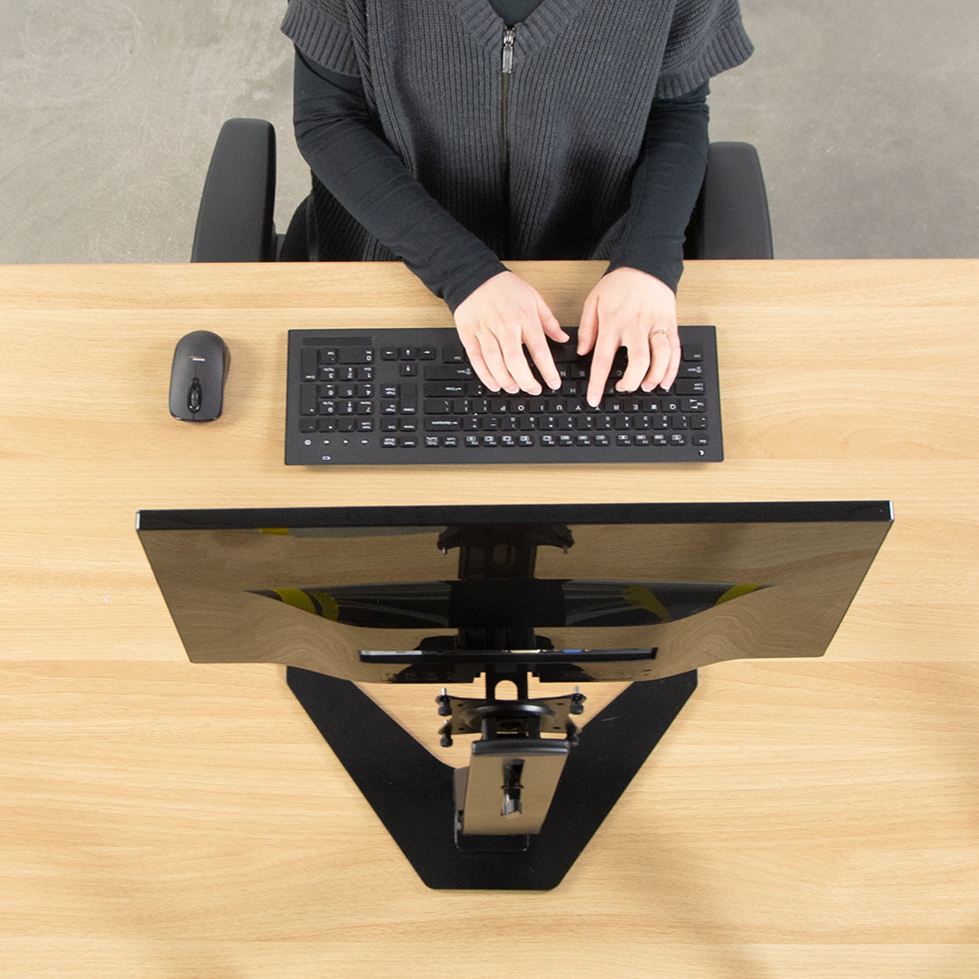 VESA Mount Adapter for Acer & ViewSonic Monitors - 75x75/100x100mm Bracket for Wall Mounting & Desk Stand Installation - Perfect for Home Office & Gaming Setup