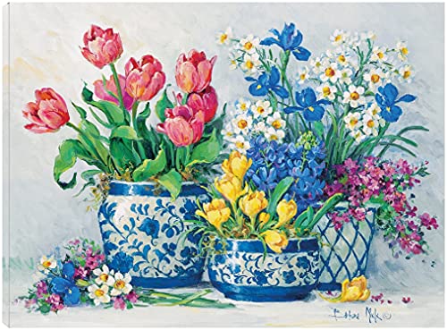Spring Garden in Blue I