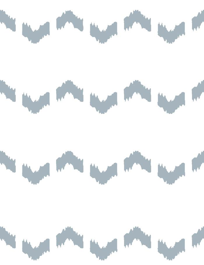 Kezmoh Zag Wallpaper by Wallshoppe - Premium Slate Gray Peel & Stick Wallpaper for Living Room, Bedroom, and Home Office Decor