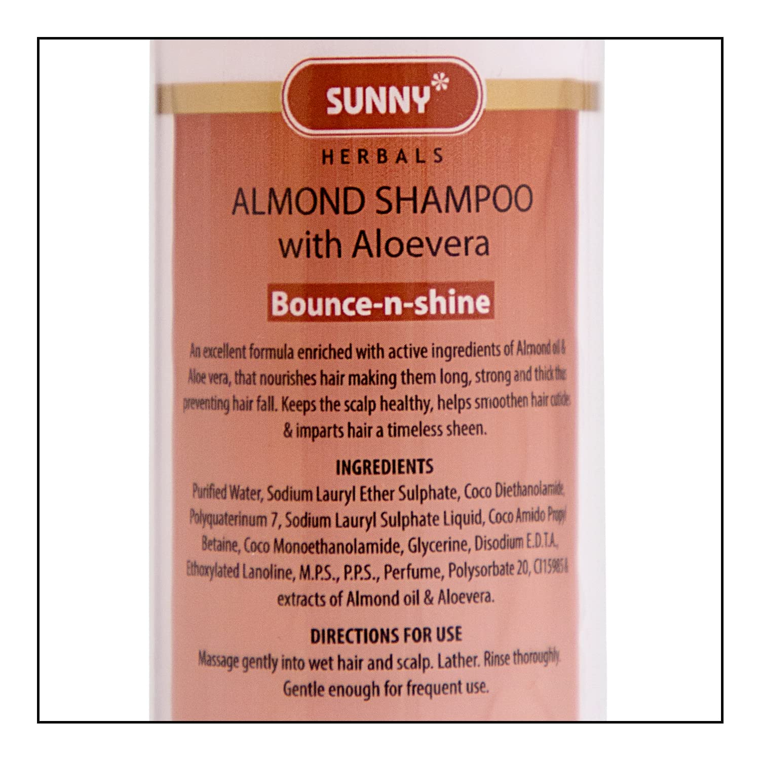 **Sunny Almond Shampoo (250ml) & Hair Pack (100g) – Strengthens, Thickens & Nourishes Hair | Improves Follicular Health & Softens Cuticles | Adds Shine & Luster for Healthy Hair | Perfect for Dry, Damaged & Frizzy Hair – Salon-Quality Results at Home**