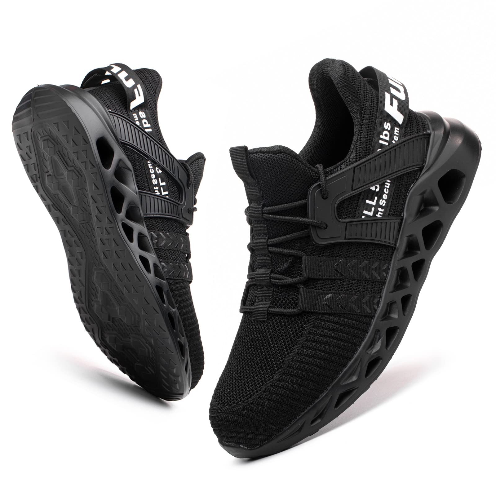 Furuian Steel Toe Sneakers for Men & Women - Lightweight Safety Work Shoes with Puncture Proof & Slip Resistant Design | Comfortable & Durable for Construction, Warehouse & Outdoor Work