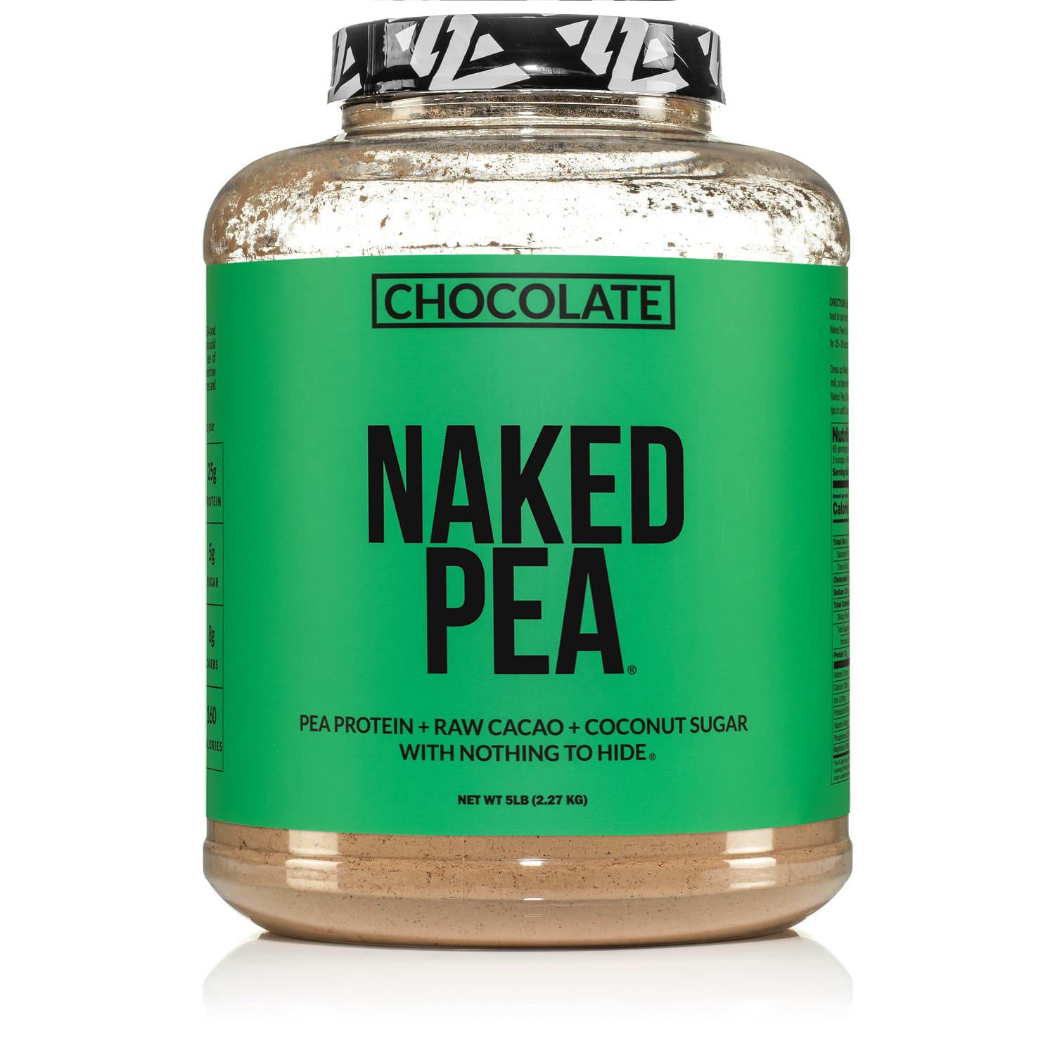 Organic Pea Protein Isolate Powder - 5lb Bulk, Vegan & Plant-Based Protein from North American Farms - Non-GMO, Gluten-Free, Dairy-Free, Soy-Free, Easy Digest - Perfect for Smoothies, Baking & Post-Workout Recovery