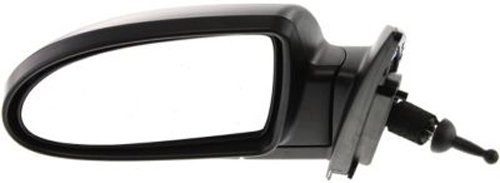 2006-2009 Hyundai Accent Driver Side Textured Black Mirror Replacement - Durable CPP Auto Part for Enhanced Visibility & Safety | Perfect for Daily Commuting & Road Trips