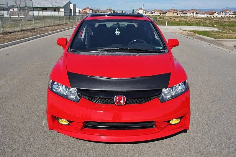 2009-2011 Honda Civic 4 Door Sedan Mugen Style Front Bumper Lip Spoiler - Durable PU Material for Enhanced Aerodynamics & Sporty Look - Perfect for Car Enthusiasts & Street Racing Upgrades