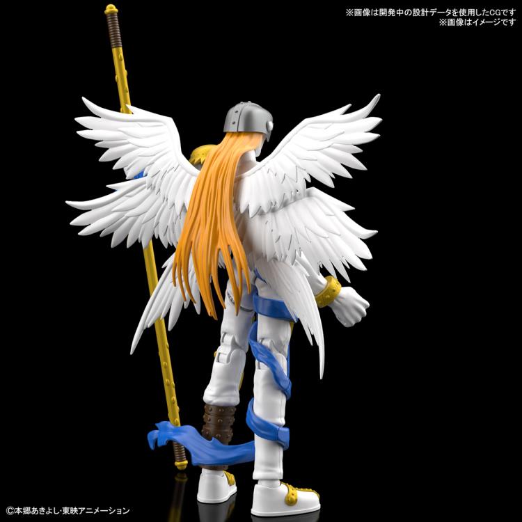 Figure Rise Standard Digimon Adventure Angemon Model Kit - Build Your Own Anime Action Figure for Collectors & Fans - Perfect for Display, Gifts, and Cosplay