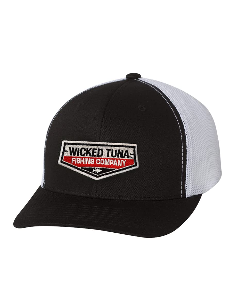 Wicked Tuna Official Fishing Company Trucker Cap - Premium Embroidered Hat for Outdoor Fishing Enthusiasts | Perfect for Boating, Beach & Casual Wear