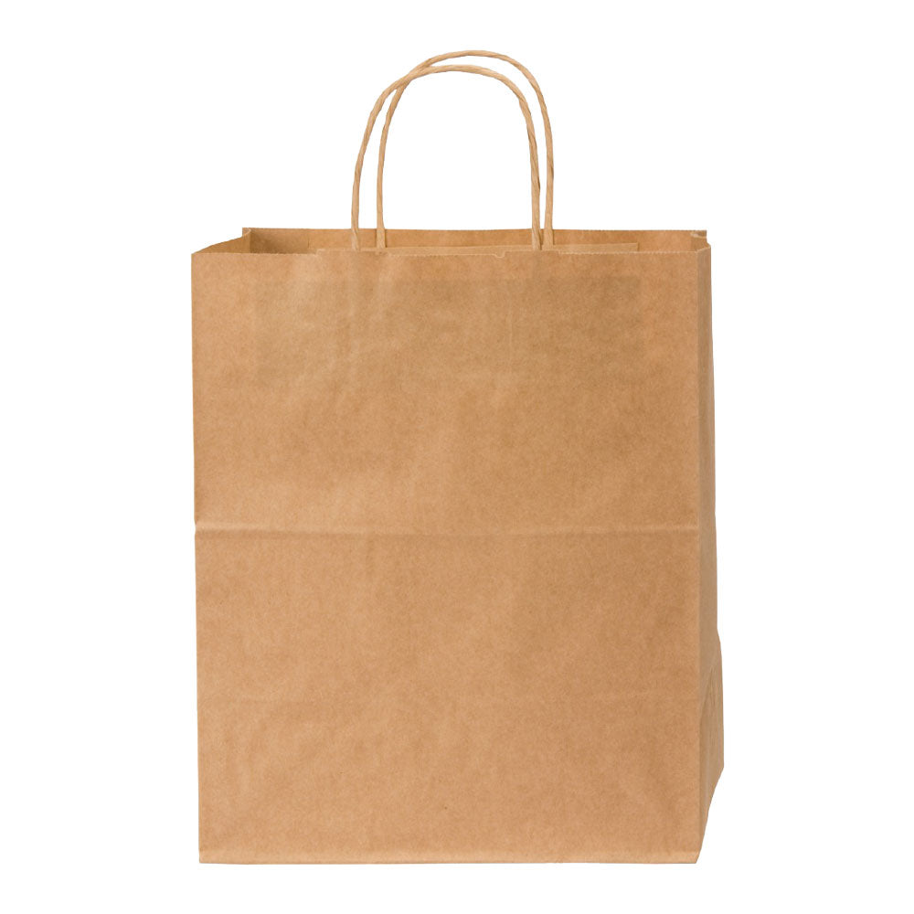 Bistro Kraft Handle Shopper Bag - Eco-Friendly Reusable Grocery Tote - 10