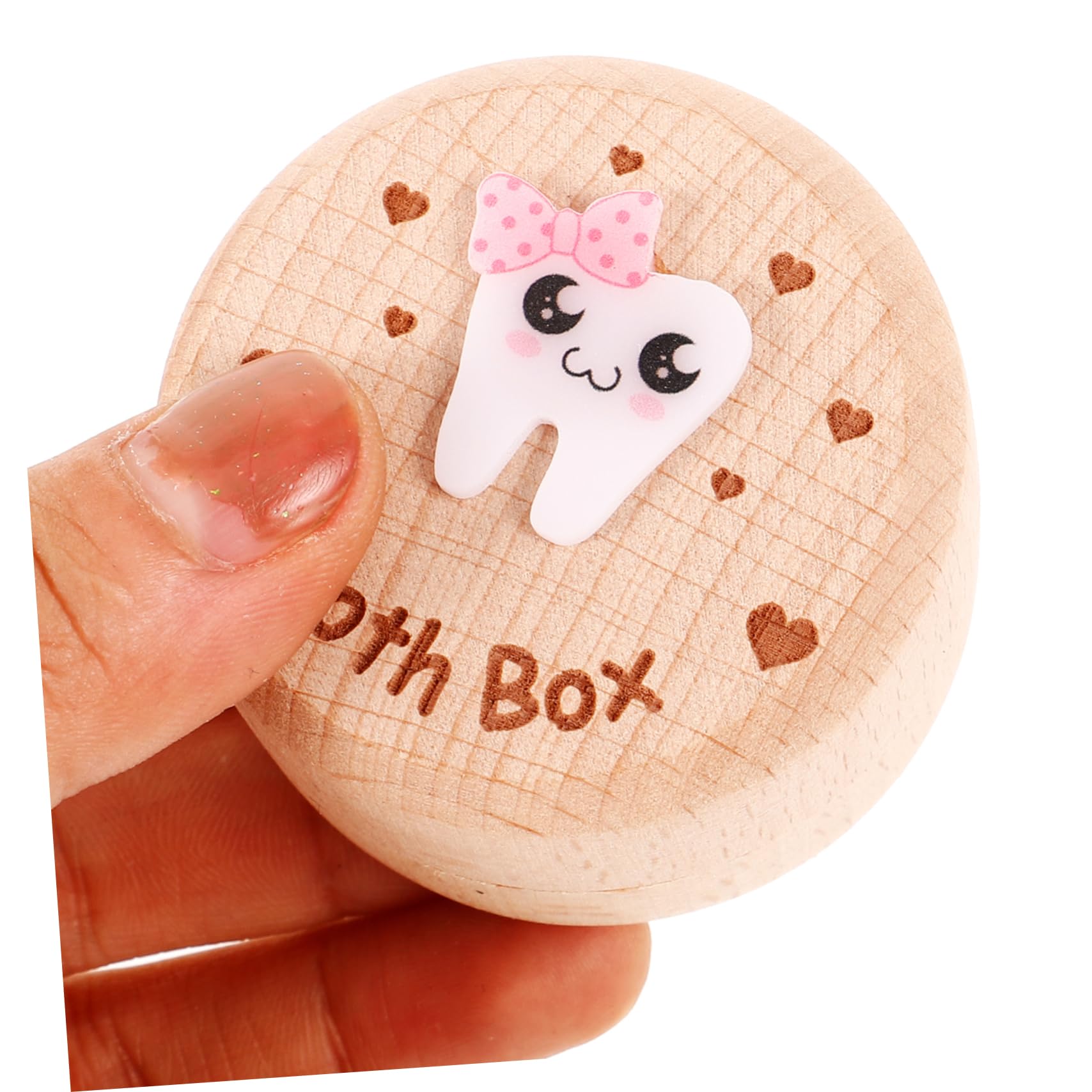 COOLHIYA Wooden Tooth Fairy Box - Premium Tooth Storage Kit for Kids, Baby Teeth Organizer & Keepsake Holder - Perfect for Tooth Fairy Gifts & Childhood Memory Preservation