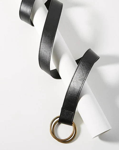Premium Genuine Leather Belt for Women - Josie Stylish Adjustable Waist Belt | Perfect for Office, Casual Wear & Jeans