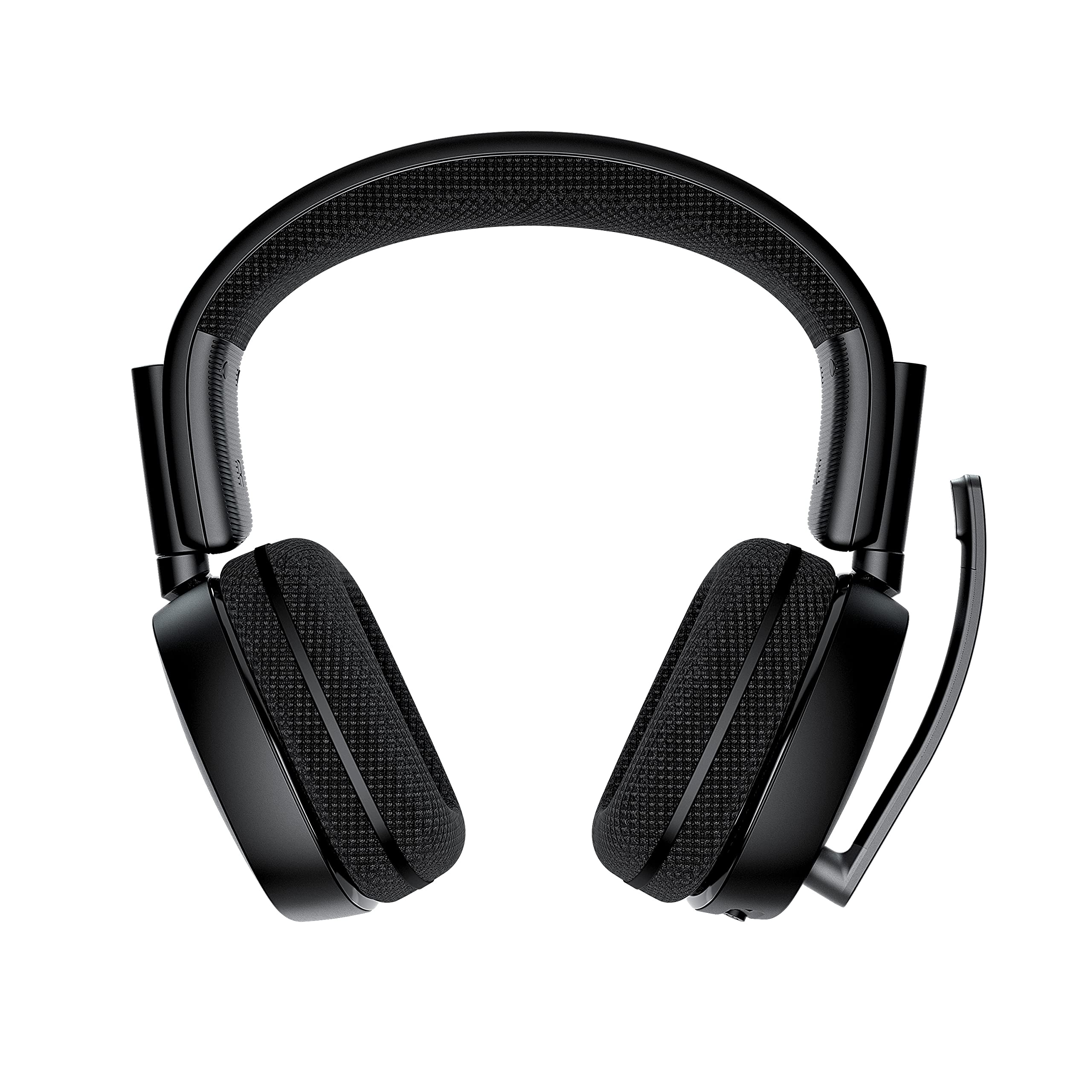 ROCCAT Syn Pro Air Wireless Gaming Headset for PC - Lightweight Design with 3D Surround Sound, Noise-Cancelling Mic, RGB AIMO Lighting & 24-Hour Battery Life - Large Black Computer Headphones for Competitive Gaming, Streaming & Esports