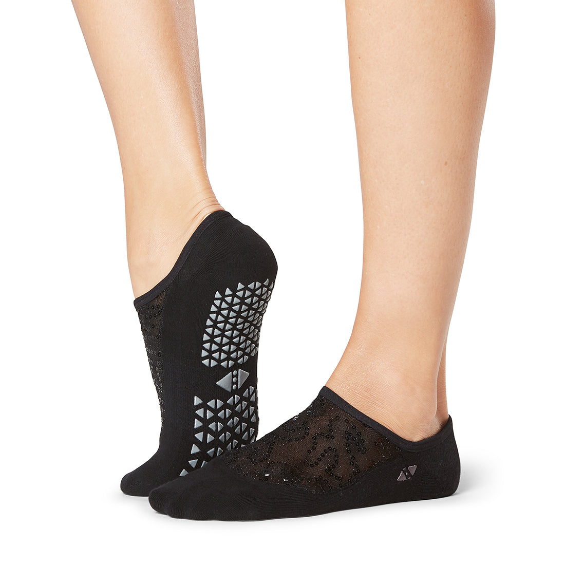 Tavi Noir Maddie Grip Socks - Non-Slip Yoga Socks for Women, Pilates, Barre & Workout - Breathable Cotton Blend with Arch Support & Toe Grip