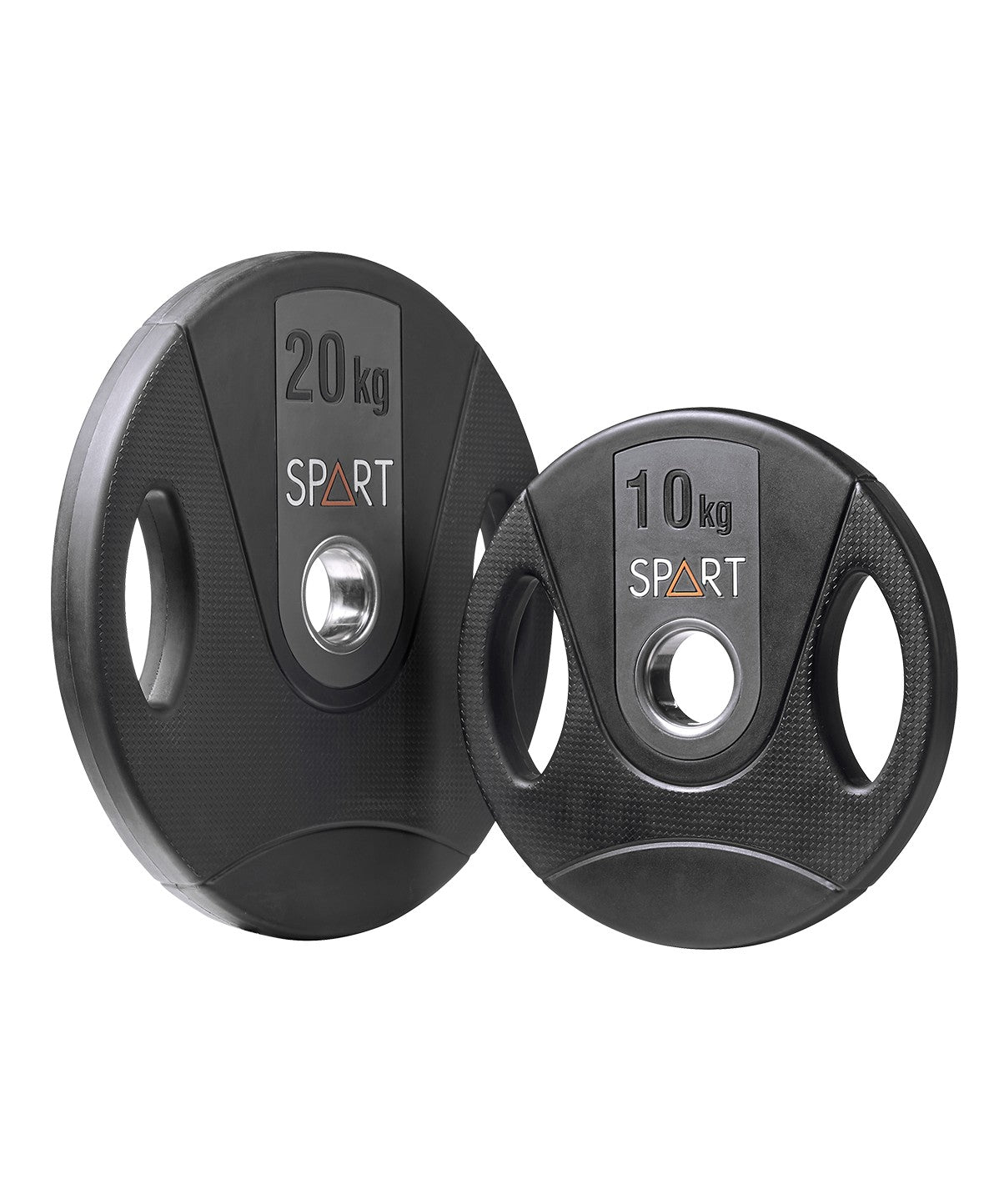 Premium Urethane Olympic Weight Plates - 45LB Bumper Plates for CrossFit, Powerlifting & Home Gym Training