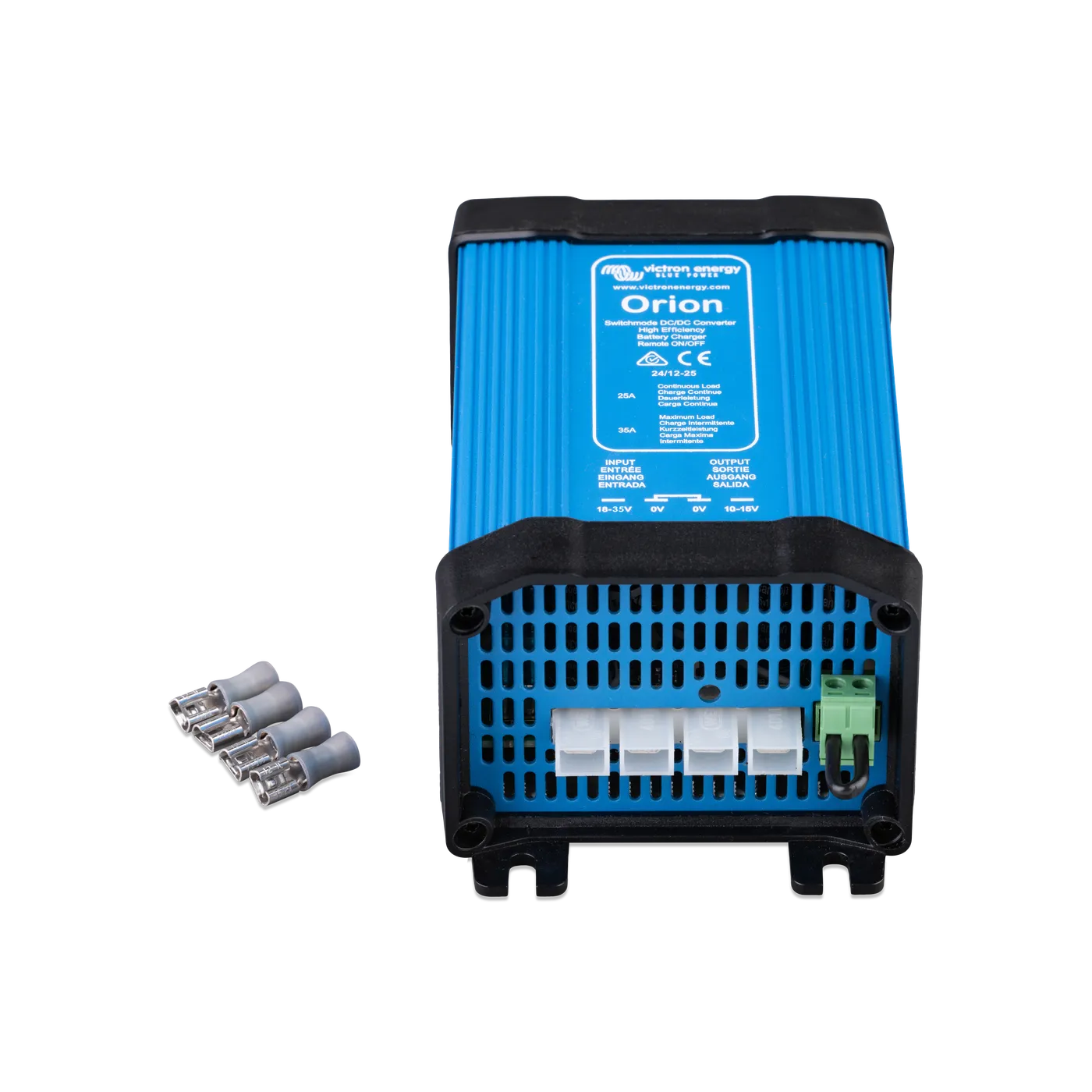 Victron Orion High Power Non-Isolated DC-DC Converter - 12V/24V to 12V/24V Voltage Regulator for RVs, Boats & Solar Power Systems