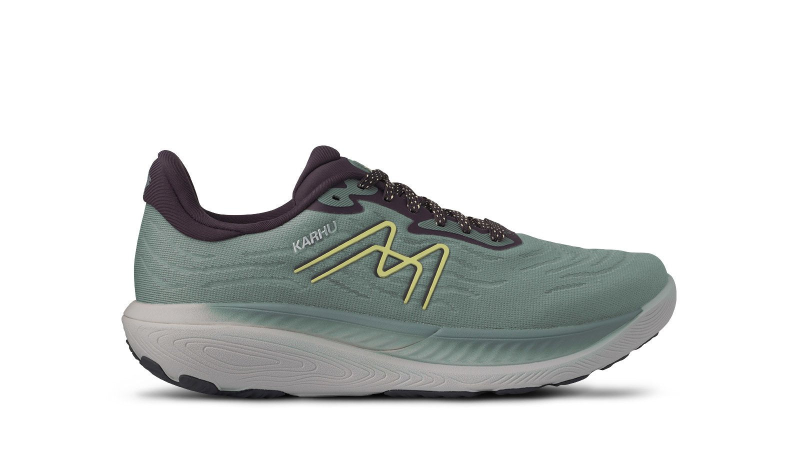IKONI 3.0 Men's Running Shoes - Green Milieu & Dusty Yellow | Lightweight Athletic Sneakers for Jogging, Gym Workouts & Casual Wear