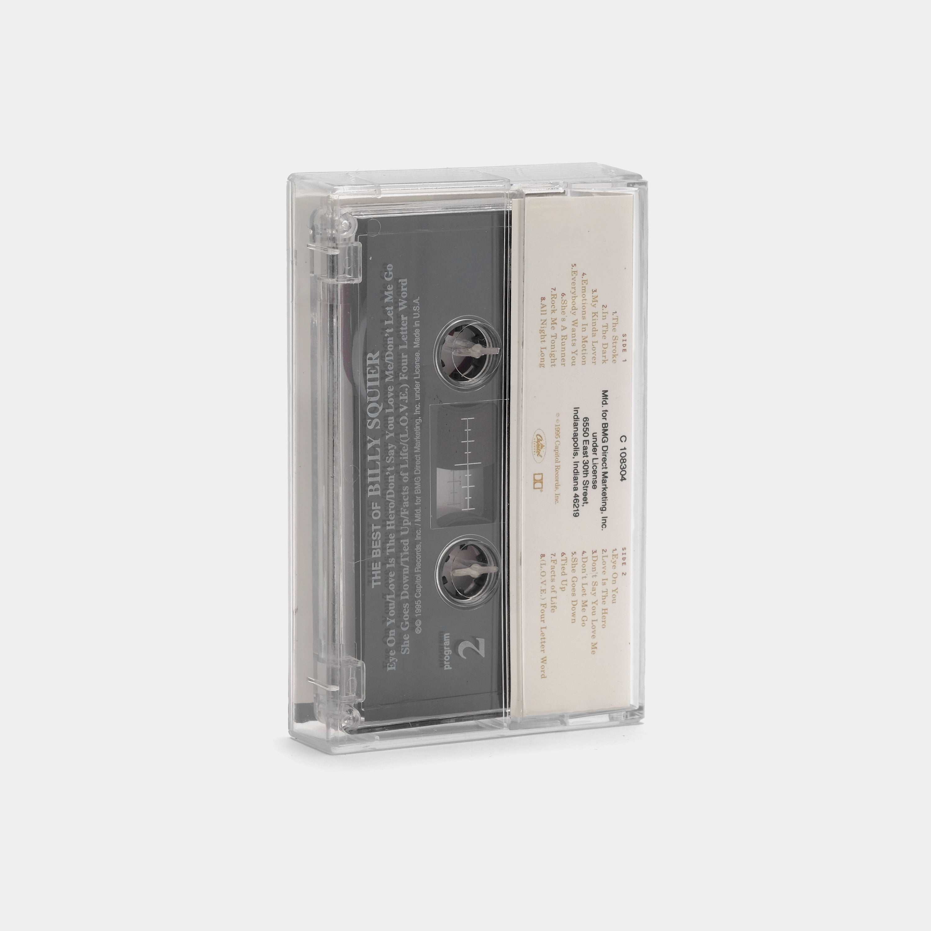 Billy Squier 16 Strokes: The Best Of Billy Squier Cassette Tape - Vintage Music Collection for Car, Home & Retro Music Lovers