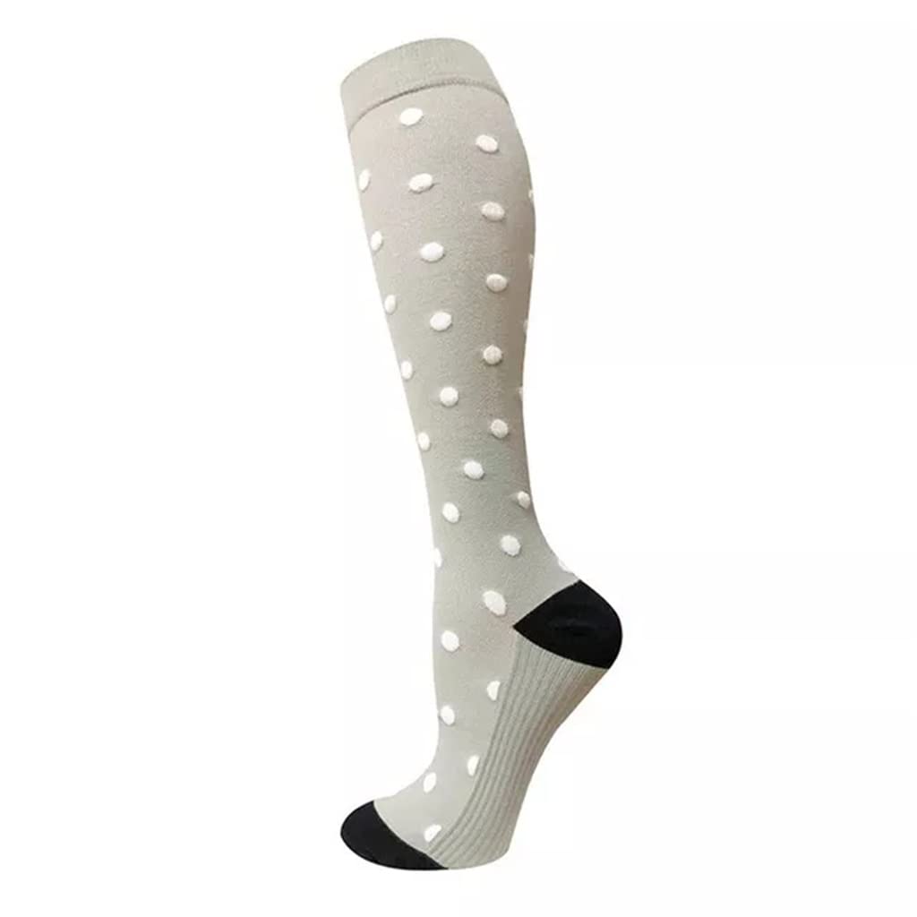 Compression Socks for Men & Women - Varicose Veins Relief, Athletic Support for Golf, Cycling & Outdoor Sports - Breathable Pressure Stockings (Color 4, Size S-M) - Perfect for Workouts, Travel & All-Day Comfort