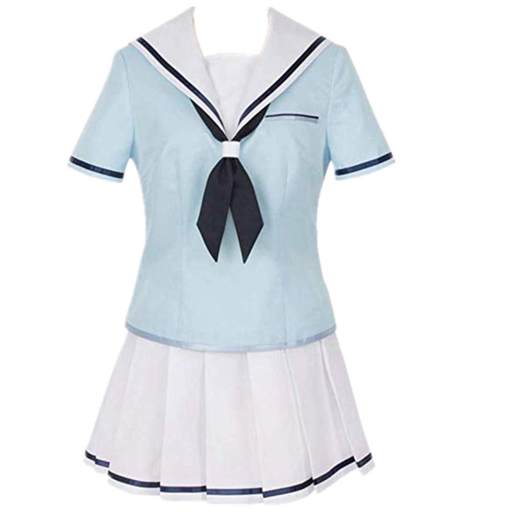 Poppin'Party Kasumi Toyama Love Live School Uniform Anime Sailor Dress Cosplay Costume for Halloween & Anime Conventions
