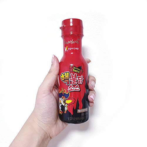 Samyang Buldak Hot & Spicy Roast Chicken Sauce - Korean Fire Noodle Sauce for Ramen, Stir Fry, Marinades & Spicy Food Lovers