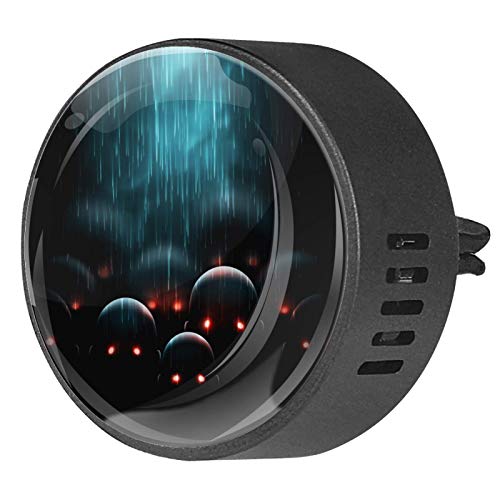 2Pcs Zombie Mystic Car Diffuser Ornament - Aromatherapy Essential Oil Car Decor for Stress Relief & Fresh Scent - Perfect for Halloween, Gothic Lovers & Car Interior Decoration