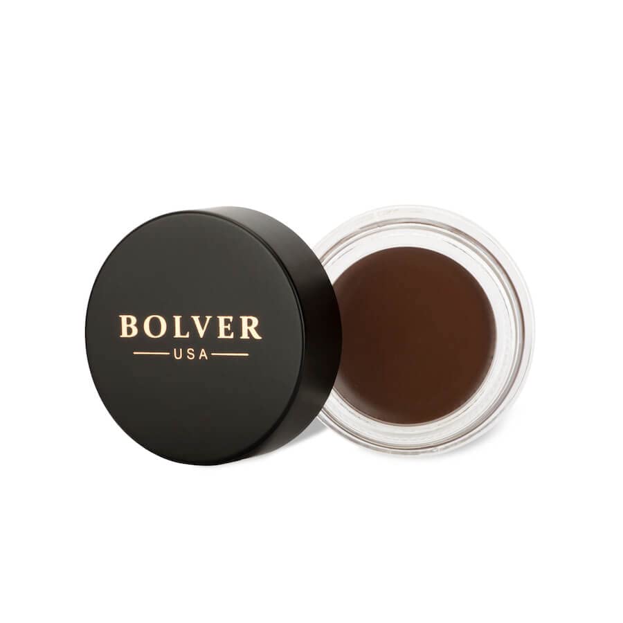 BOLVER Waterproof Eyebrow Gel - Medium Coffee Tint, Long Lasting Volumizing Eyebrow Cream for Natural Look | Perfect for Daily Makeup, Special Occasions & Gym Workouts
