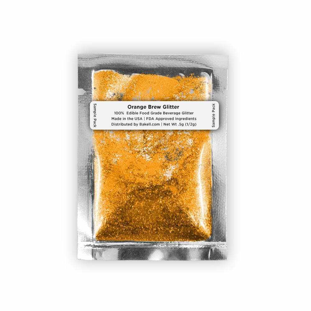 Brew Glitter® Individual Sample Packs (1/2 Gram) - Edible Glitter for Baking, Cake Decorating, and Cocktail Garnish - Perfect for DIY Desserts and Party Treats