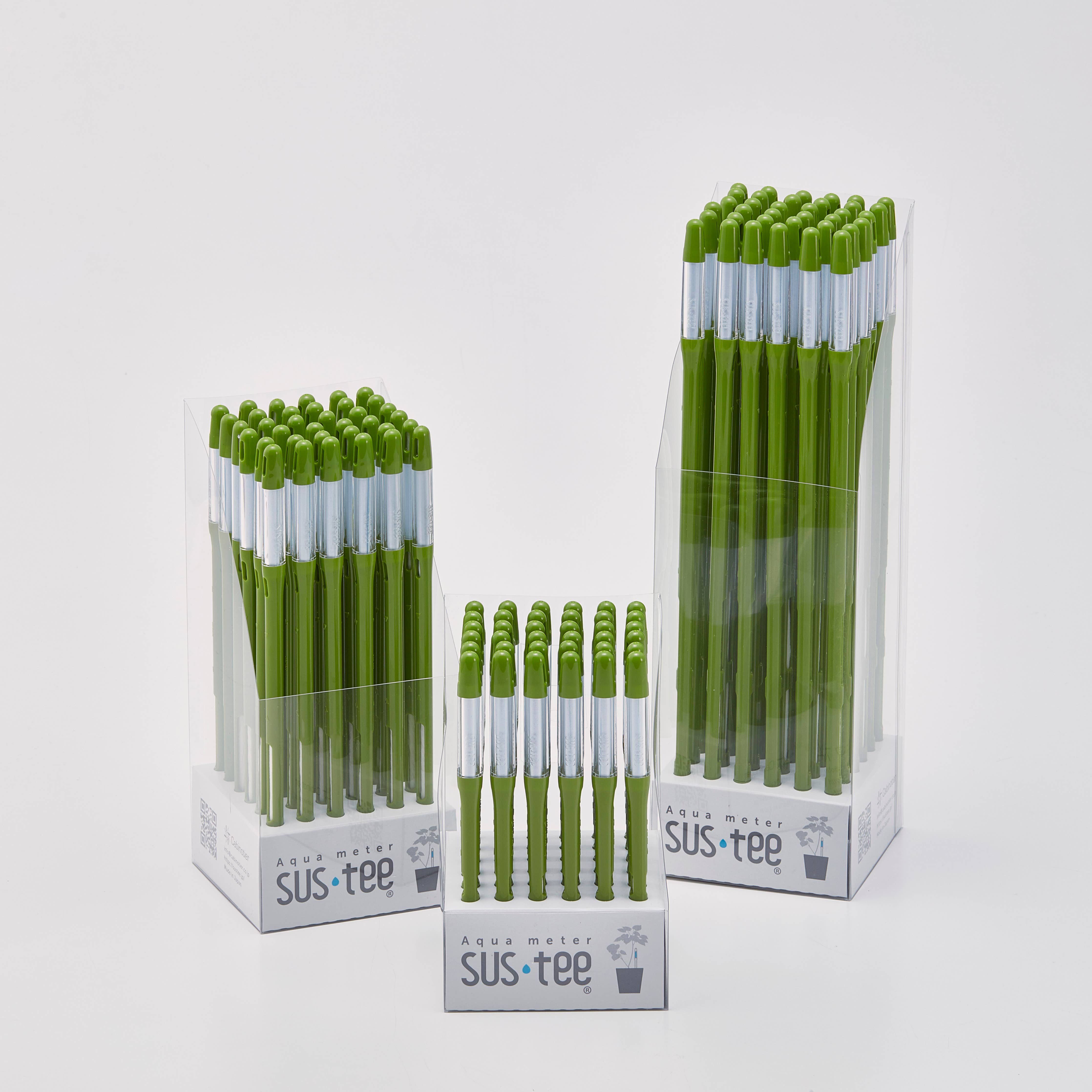 Sustee Soil Moisture Meter for Plants - Small Green Hydrometer for Indoor/Outdoor Gardening, Perfect for Potted Flowers, Herbs & Succulents