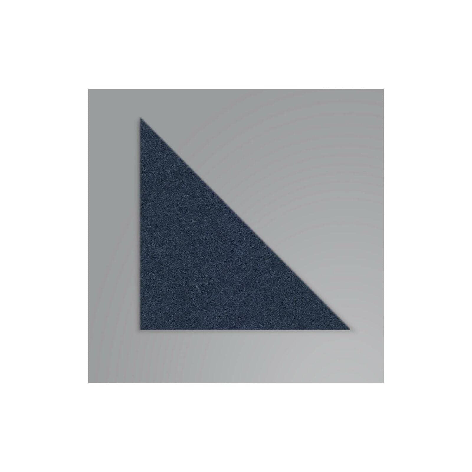 York Wallcoverings QWS1012 QuietWall Navy Triangles Soundproof Peel and Stick Wall Tiles - Perfect for Home Office, Nursery & Noise Reduction