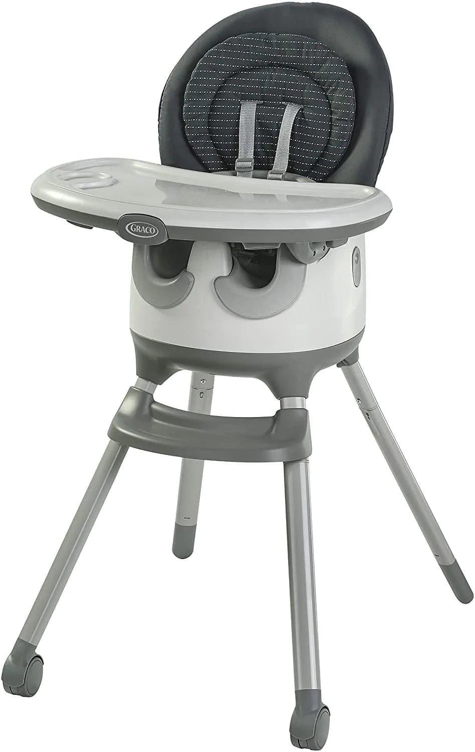 Graco Floor 2 Table™ 7-in-1 Convertible High Chair - Adjustable Baby Feeding Seat for Infants & Toddlers - Perfect for Dining, Snacking & Playtime at Home or Restaurant