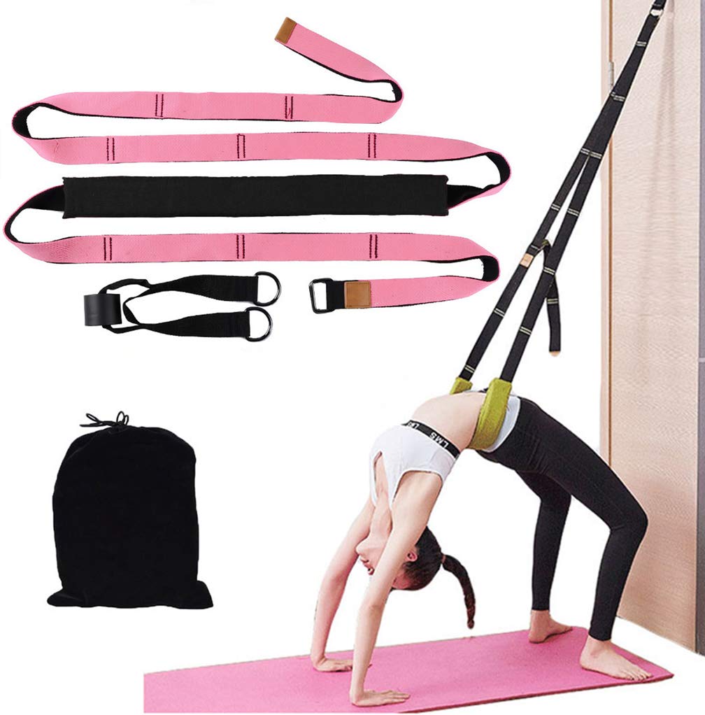 Professional Ballet Dance Yoga Stretch Strap for Waist, Leg & Back Flexibility – Physical Therapy & Athletic Training Tool for Home Pilates, Gymnastics, Cheerleading, Splits & Post-Workout Recovery – Ideal for Dancers, Athletes & Fitness Enthusiasts