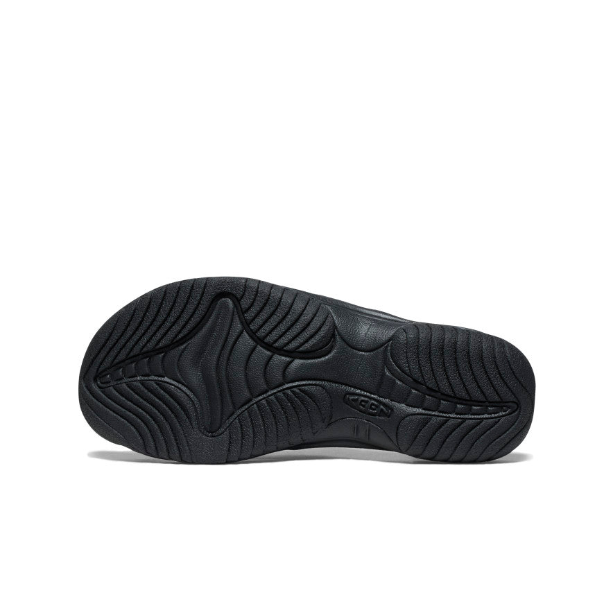 Men's Waimea Leather Flip Flops - Comfortable & Stylish Sandals for Summer | Navy Blue & Black | Perfect for Beach, Pool, and Casual Wear