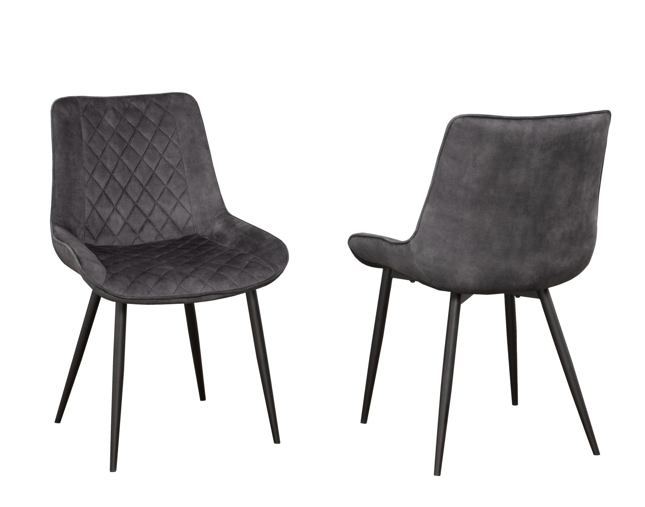 Fabian 7-Piece Dining Set - Modern Grey Kitchen Table & Chairs for Small Spaces | Perfect for Apartments, Breakfast Nooks & Cozy Family Meals