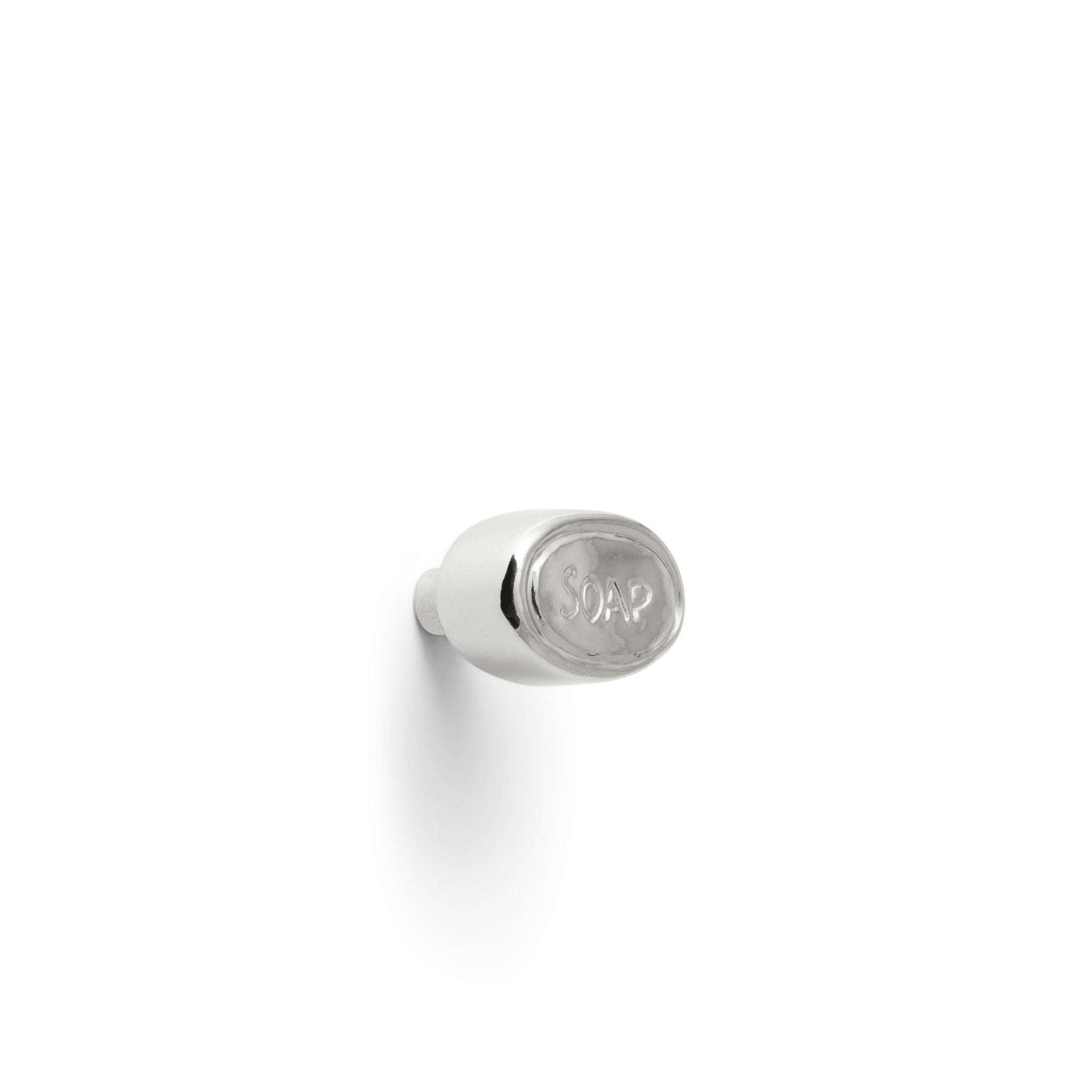 Soap Dispenser Knob - Chrome-Plated Bathroom Faucet Handle Replacement for Kitchen & Bathroom Sink - Perfect for Home, Hotel, and Office Use