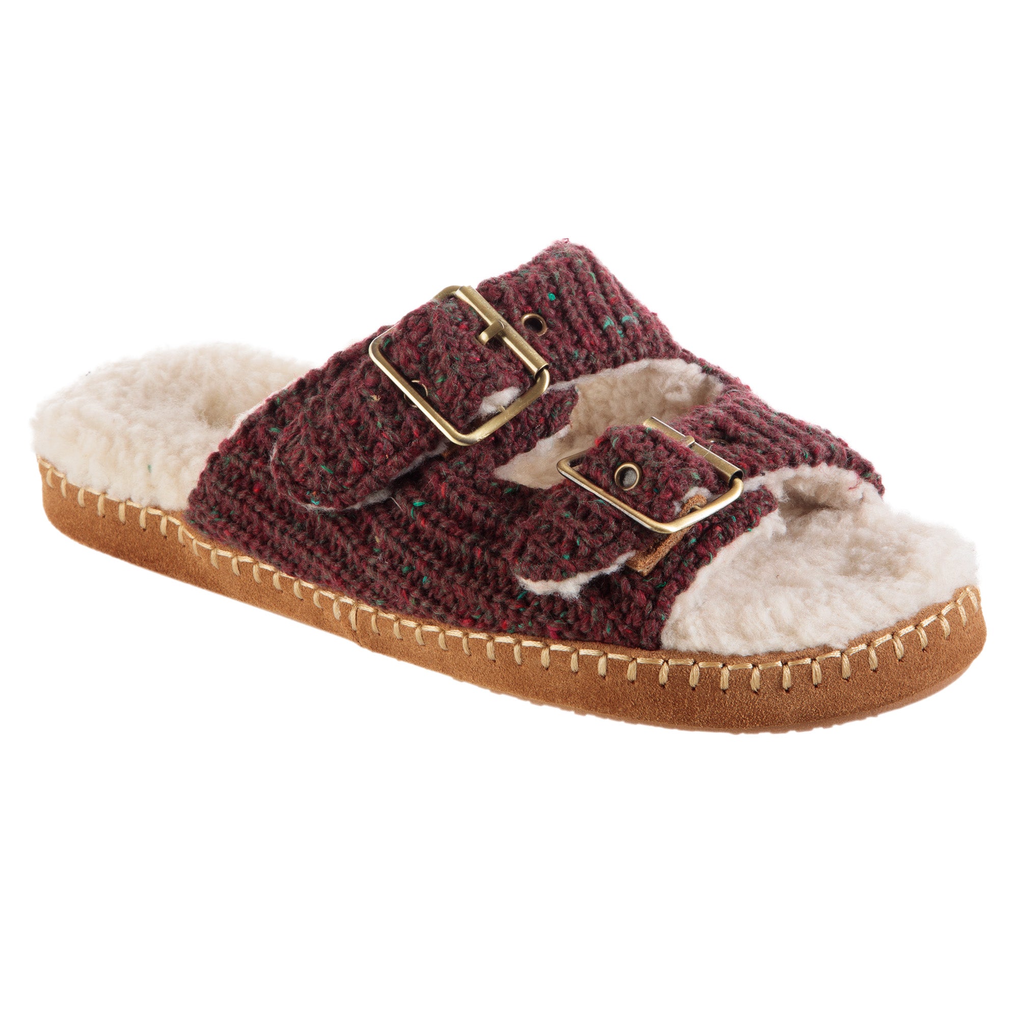 Women's Comfortable Camden Double Buckle Slide Sandals with Cloud Cushion® Technology - Perfect for Casual Wear, Beach & Summer Outfits