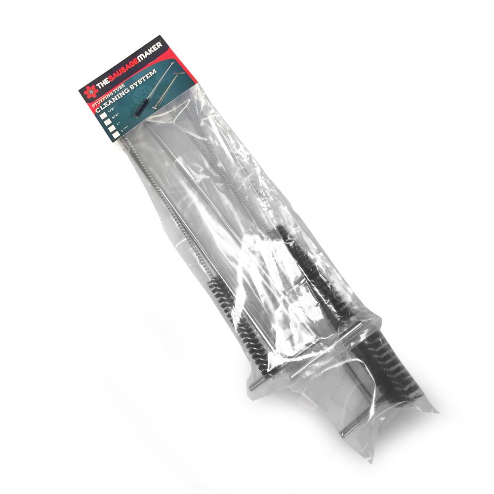 The Sausage Maker Stuffing Tube Cleaning System - 4-Piece Set for Easy Sausage & Meat Stuffing Tube Maintenance | Perfect for Home Kitchens & Commercial Use